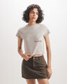 Crop Top Beige,CAFE