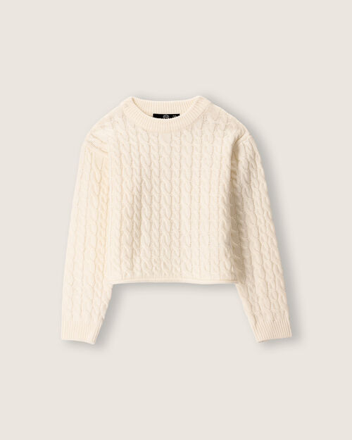 Suéter De Punto Beige