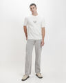 Jeans Wide Leg Gris,GRIS