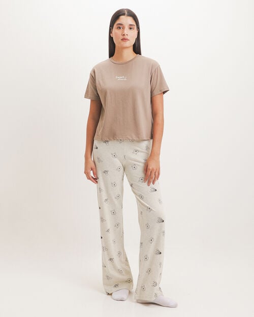 Playera Regular Caf&eacute;