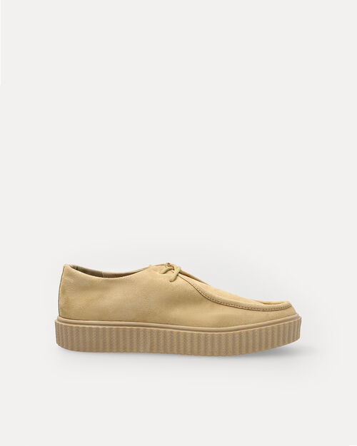Zapato Caf&eacute; Gamuza