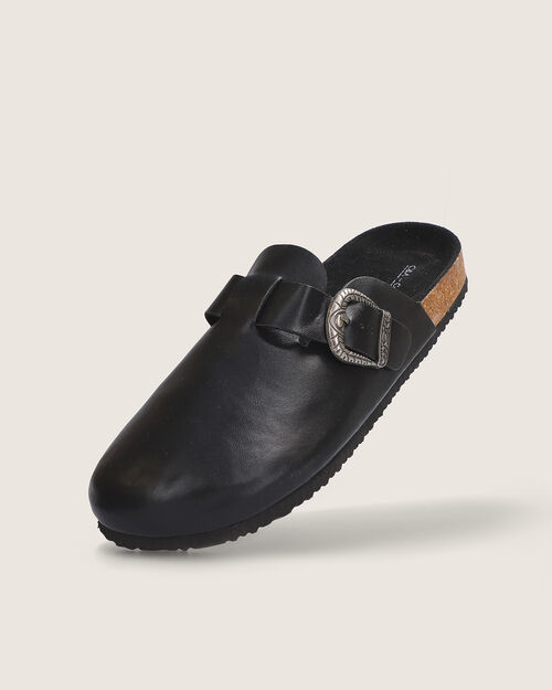 Zapato Negro Destalonado