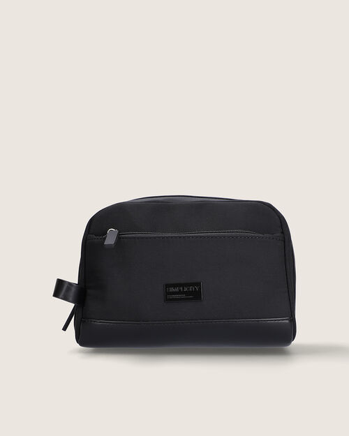Neceser Negro Con Bolsa