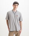 Playera Gris Gr&aacute;fico,GRIS