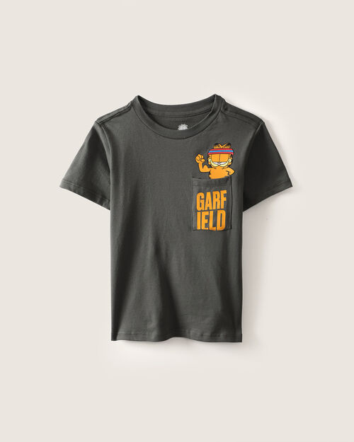Playera Gris Garfield