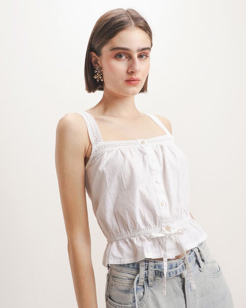 Blusa Blanca Tirantes