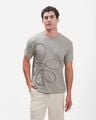 Playera Verde Relieve,OLIVO MEDIO