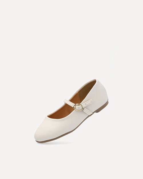 Balerina Blanca Mary Jane