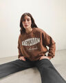 Sudadera Cropped Animal Print,CAFE P1