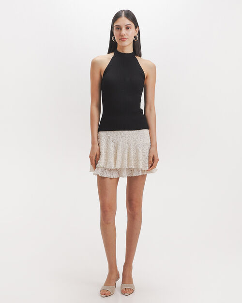 Top Negro Halter