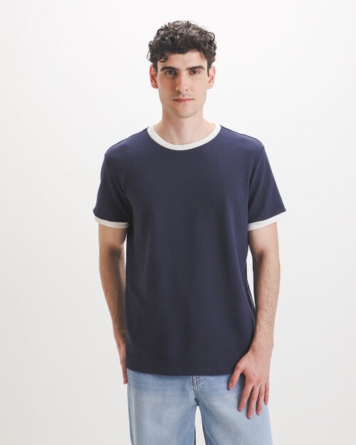Playera Regular Azul