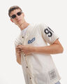 Playera Beige B&eacute;isbol,CRUDO