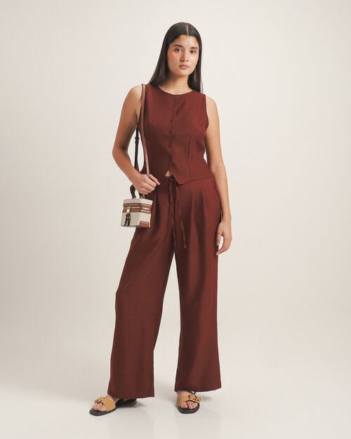 Pantal&oacute;n Naranja Lazo