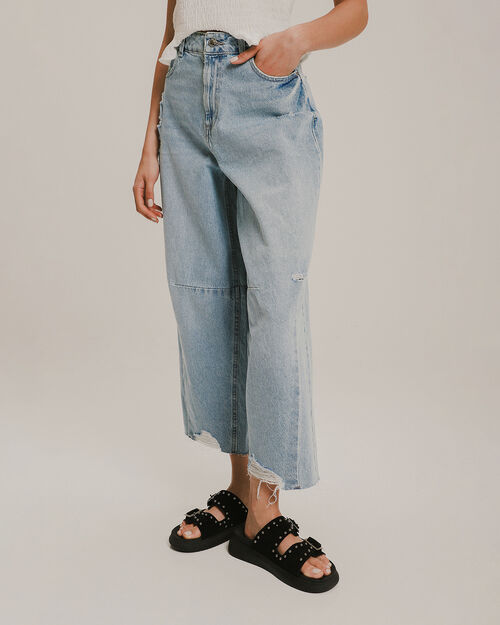 Jeans Fit Barrel Destrucciones