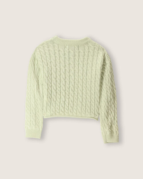 Suéter De Punto Verde