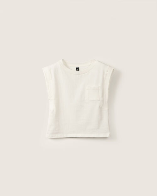 Playera Blanca Sin Mangas