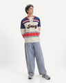 Playera Dise&ntilde;o Hockey,BLANCO HUESO