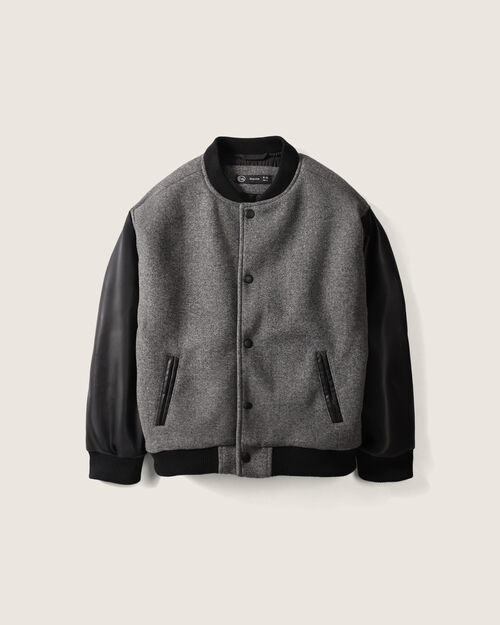 Chamarra Bomber Negra