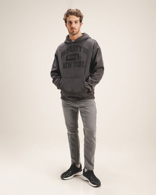 Jeans Gris Fit Skinny