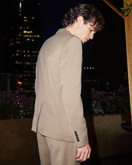 Saco Caf&eacute; Ajustado