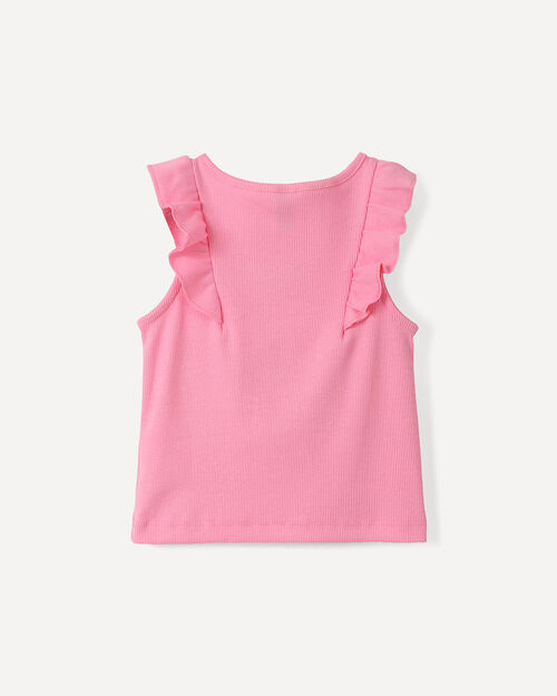 Top Volantes Rosa