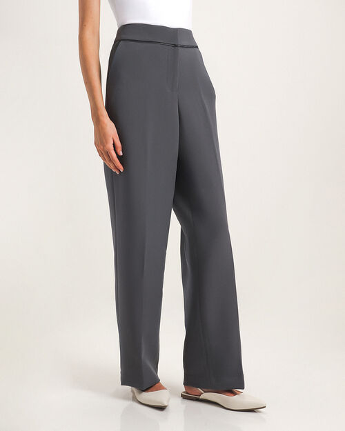 Pantal&oacute;n Gris Wide Leg