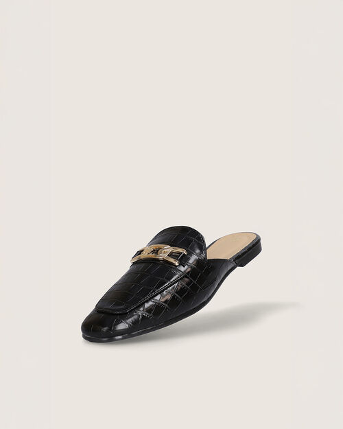 Mocasín Negro Destalonado