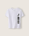 Playera Manga Corta Merlina,BLANCO