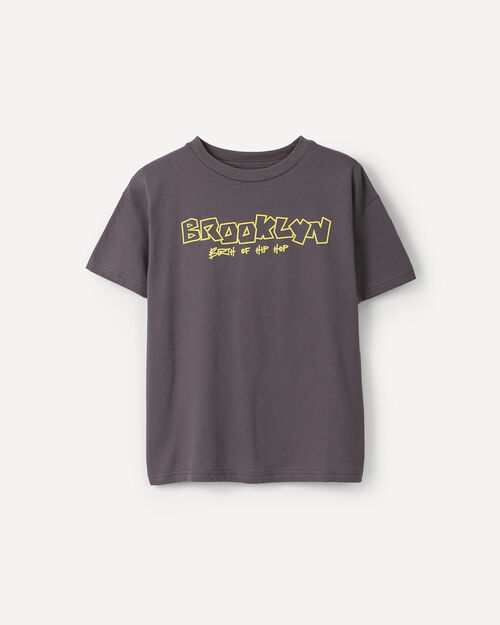 Playera Gris Gr&aacute;fico