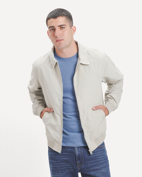 Chamarra Bomber Beige
