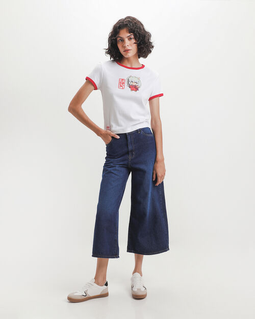 Playera Baby Tee Inuyasha