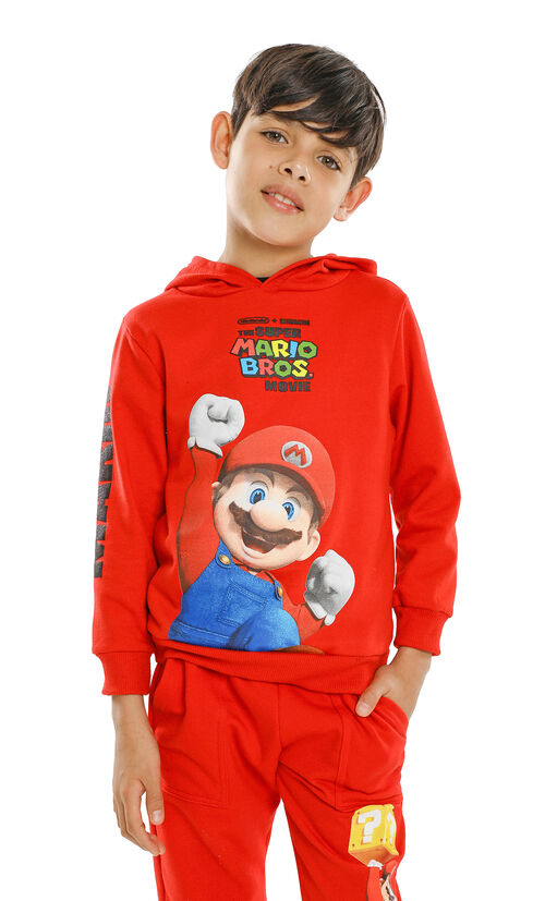 Sudadera Cerrada Mario Bros