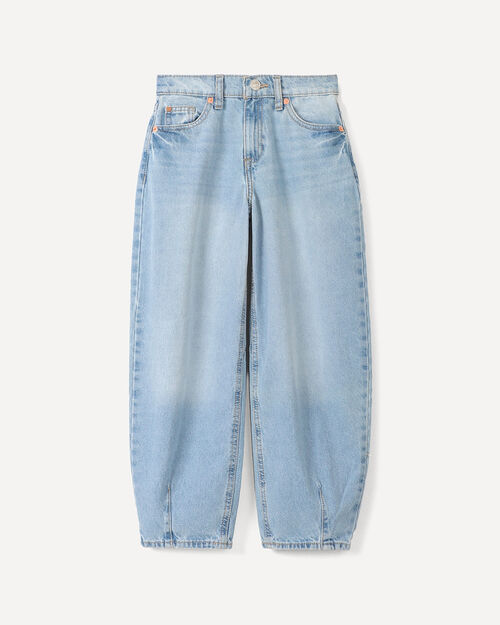 Barrel Jeans Azul