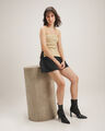 Top Beige Fruncido,ARENA