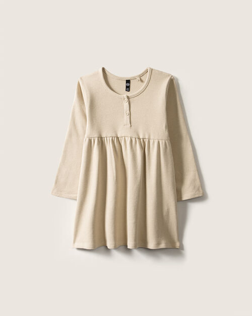 Vestido Café Sólido