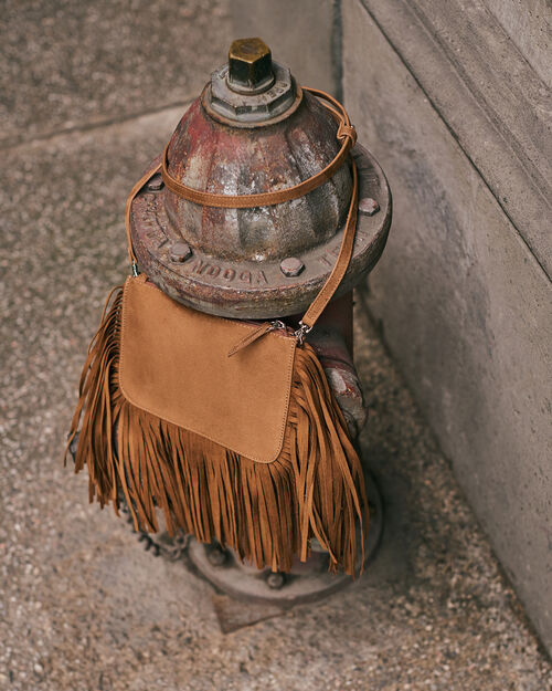 Bolso Diseño De Flecos