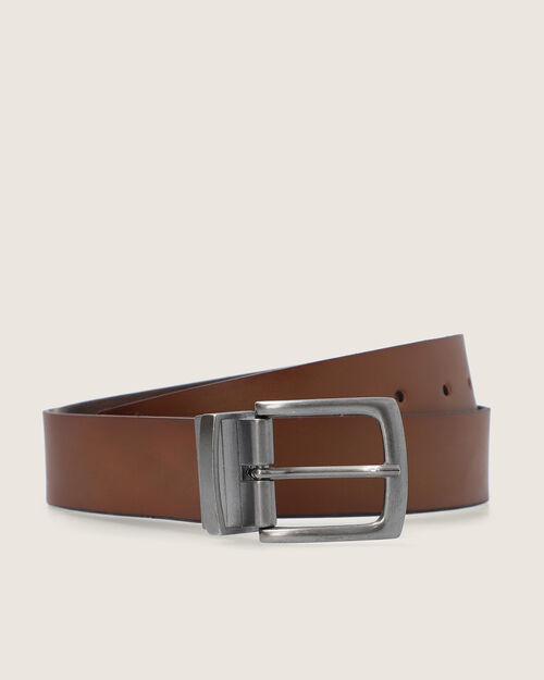 Cintur&oacute;n Caf&eacute; Reversible