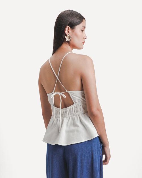 Blusa Blanca Tirantes