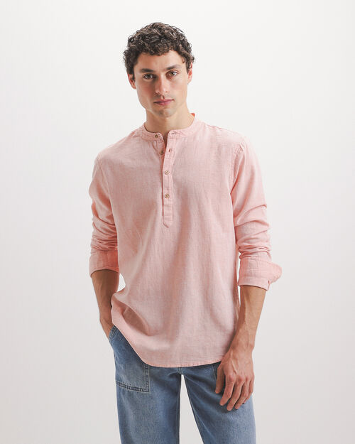Camisa Textura Lino