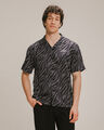 Camisa Manga Corta Negra,NEGRO P1