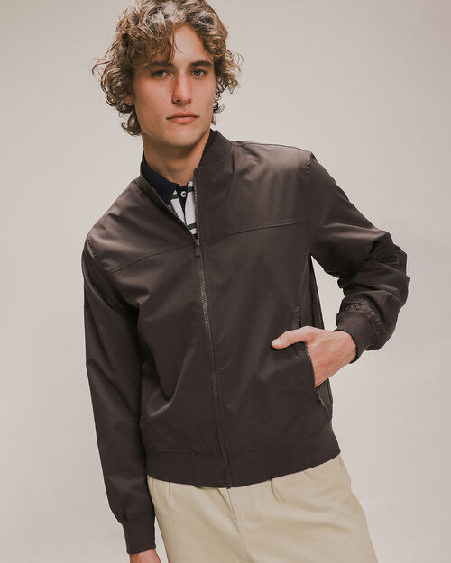 Chamarra Bomber Café