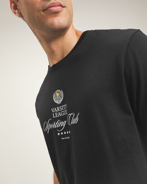 Playera Negra Manga Corta