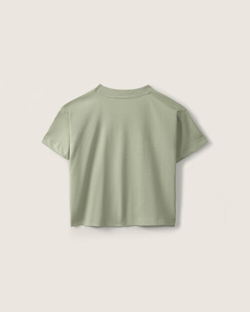 Playera Verde Con Aplicaciones