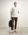 Playera Relaxed Blanca,BLANCO