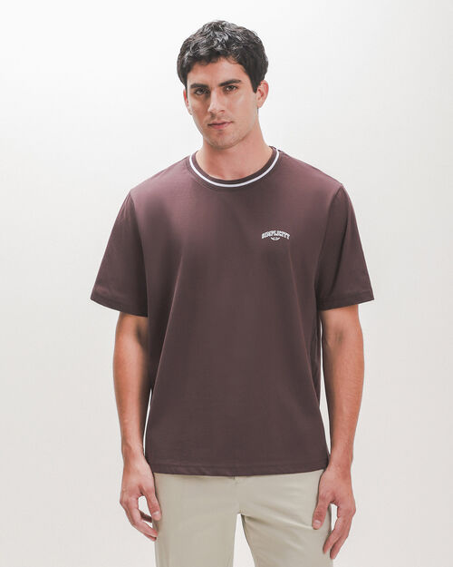 Playera Roja Casual