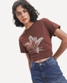 Playera Gr&aacute;fico Gato,CAFE