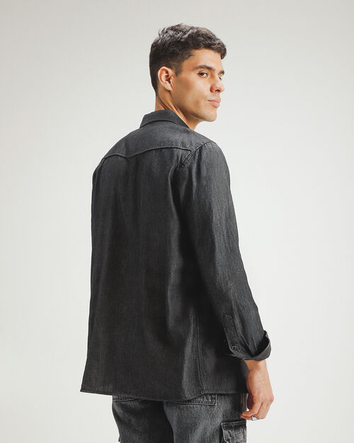 Camisa Relaxed Efecto Lavado