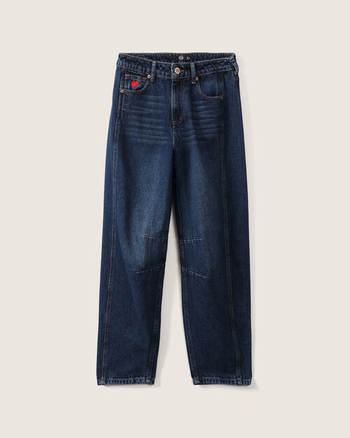 Jeans Fit Barrel Cortes