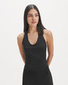 Top Halter Blanco,NEGRO