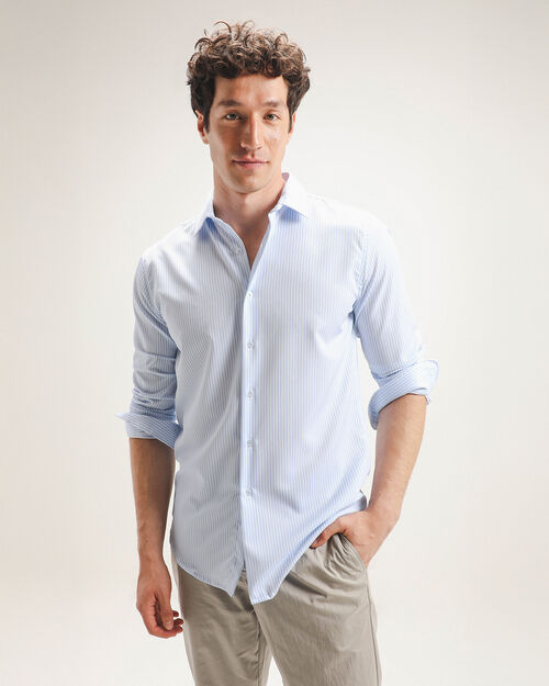 Camisa Fit Slim Rayas
